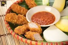Hình ảnh Bún đậu nem chua rán