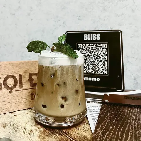 Hình ảnh Cà phê sốt kem sữa muối hồng