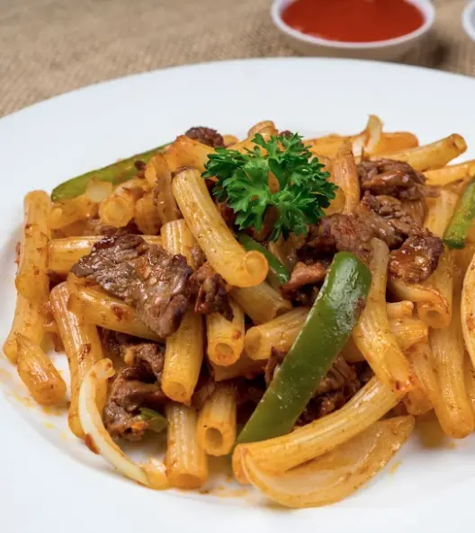 Hình ảnh Nui xào thịt Bò