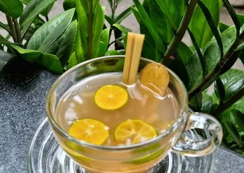 Hình ảnh Trà gừng sả tắc