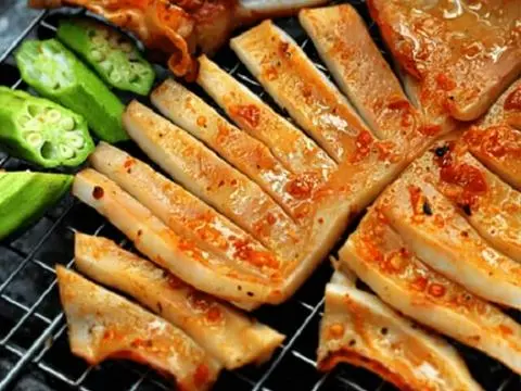 Hình ảnh Mực xào sate
