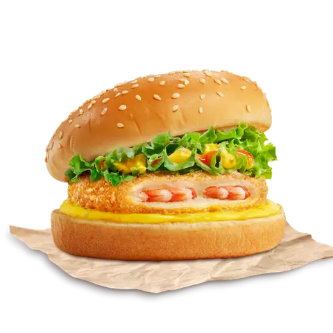 Hình ảnh Burger tôm