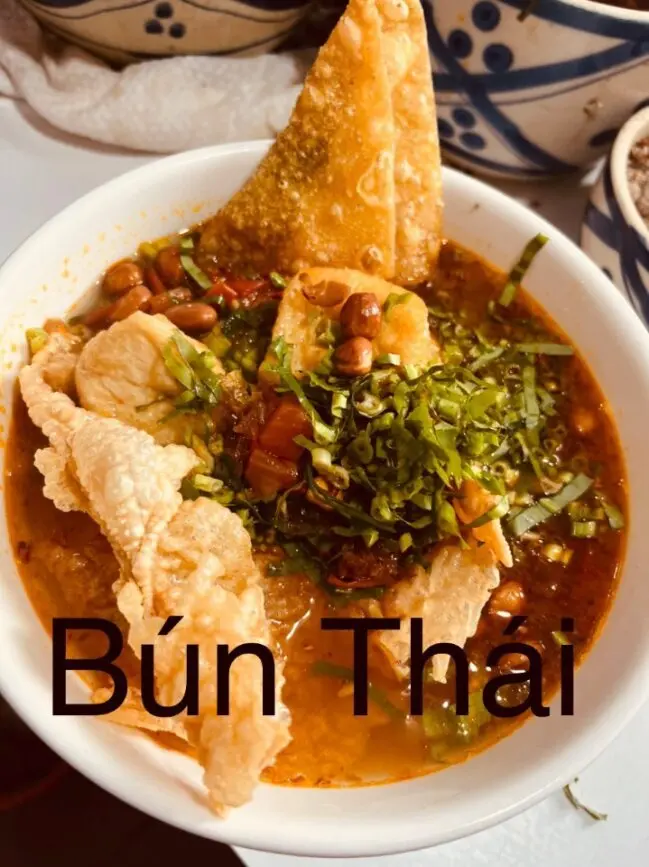 Hình ảnh Bún thái chay