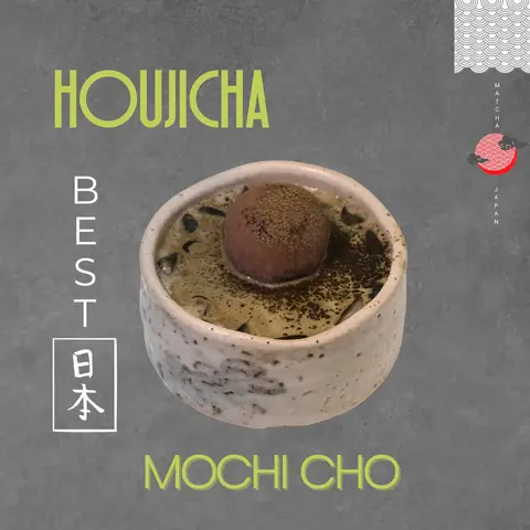 Hình ảnh Houjicha mochi cho