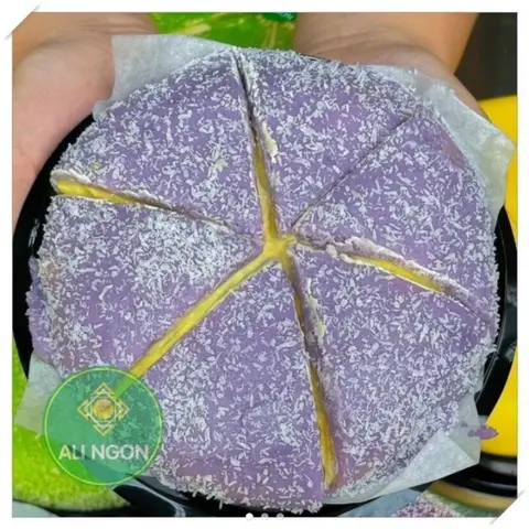 Hình ảnh Phú Sĩ khoai môn tím size 16cm
