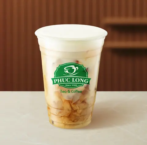 Hình ảnh Hồng Trà Latte Mây