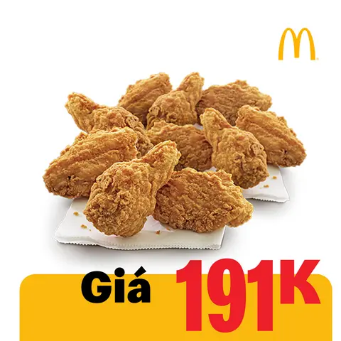 Hình ảnh 10 Miếng Cánh Gà Cắt Khúc McWings