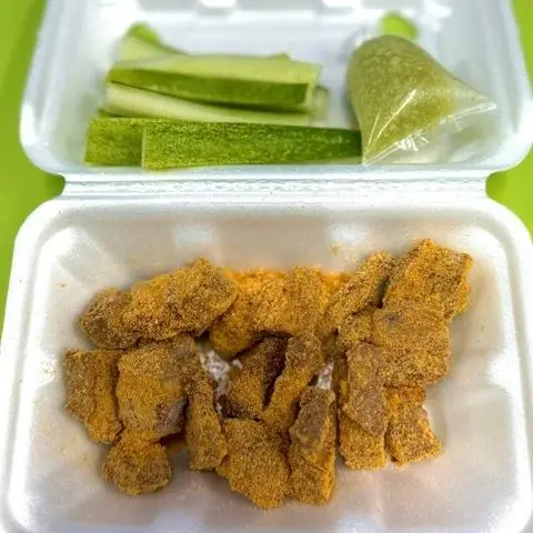 Hình ảnh Ba rọi chiên giòn xóc phô mai