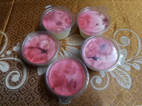 Hình ảnh Mousse hương trái cây bốn mùa vị hoa anh đào