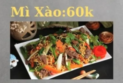 Hình ảnh Mì xào