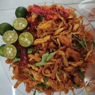 Hình ảnh Khô gà giòn