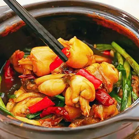 Hình ảnh Ếch Singapore 3 con loại vừa + cháo
