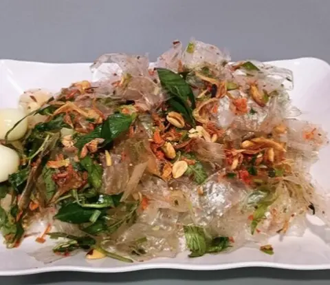 Hình ảnh Bánh tráng muối hành nhỏ
