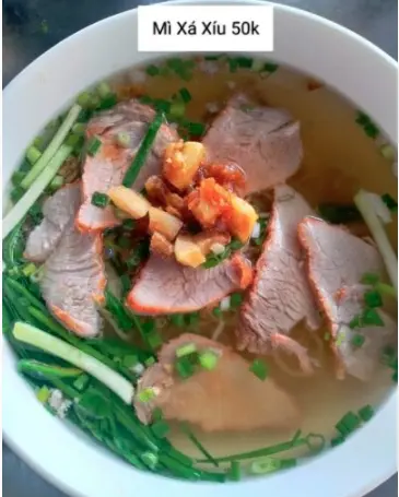 Hình ảnh Mì xá xíu