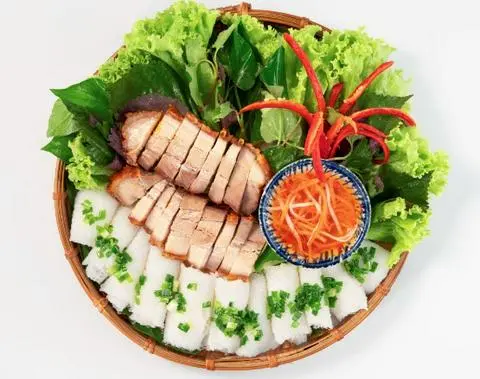 Hình ảnh Bánh hỏi heo quay