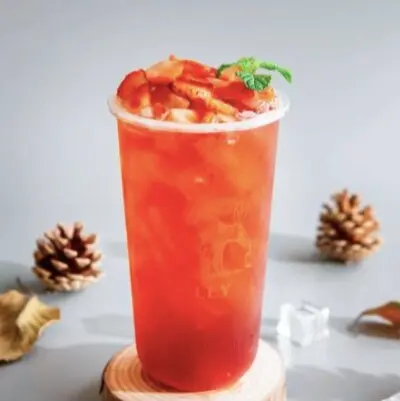 Hình ảnh Trà dâu tươi