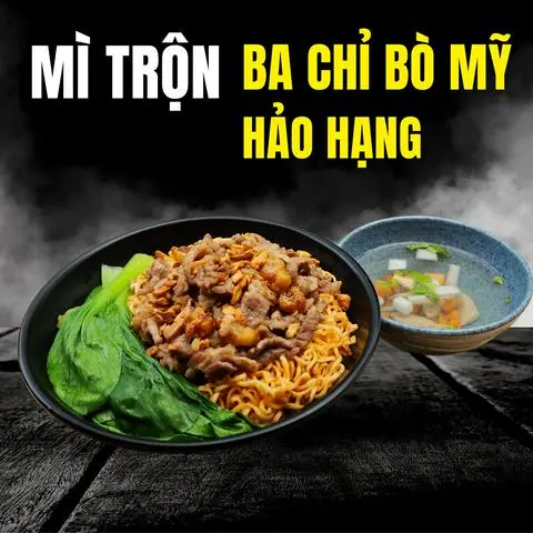 Hình ảnh Mì trộn Park ba chỉ bò Mỹ
