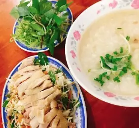 Hình ảnh Combo cháo - gỏi gà 2 người