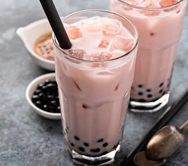 Hình ảnh Trà sữa dâu