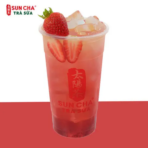 Hình ảnh Trà trái cây dâu tây 700ml