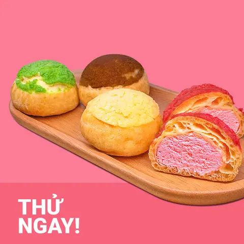 Hình ảnh Bánh Su May Mắn