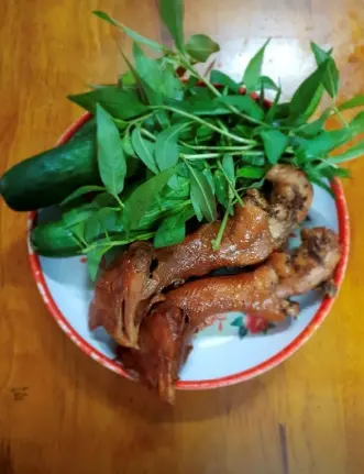 Hình ảnh Đầu gà chiên bơ