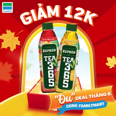 Hình ảnh Combo 2 Tea365 500Ml Bất Kỳ Giảm 12,000Đ