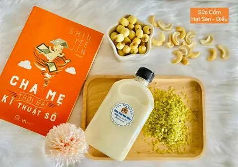 Hình ảnh Sữa cốm - sen - điều