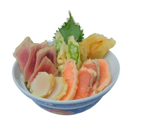 Hình ảnh DL052- Cơm Hải Sản Tempura Rare 