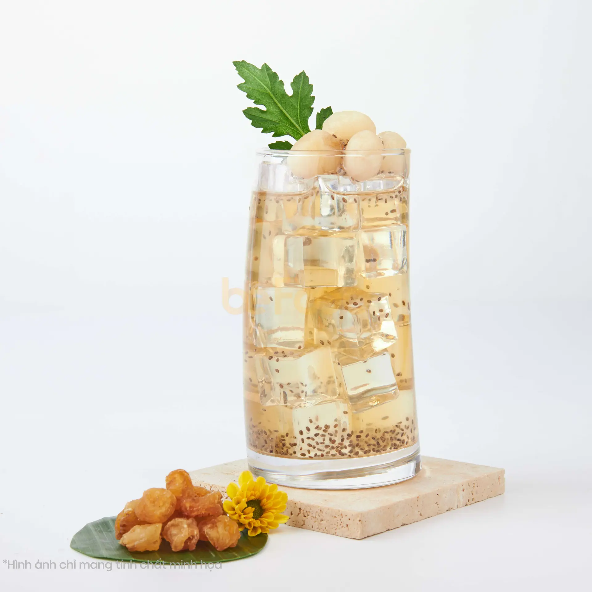Hình ảnh Trà nhãn hạt chia