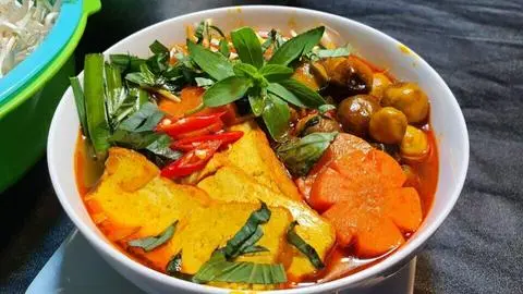 Hình ảnh Hủ tiếu bò kho chay