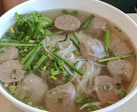 Hình ảnh Hủ tiếu bò viên