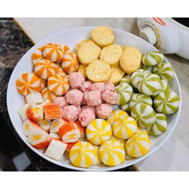 Hình ảnh Bánh bao nhân trứng cá