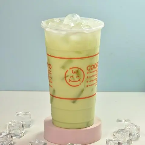 Hình ảnh Trà sữa dưa lưới