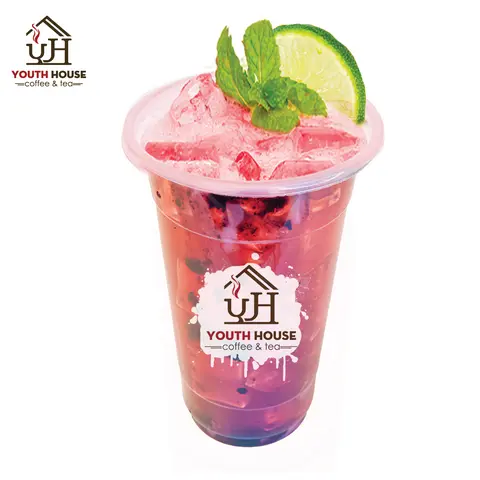 Hình ảnh Trà chanh việt quất - size L