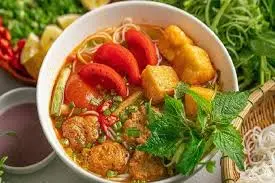 Hình ảnh Bún riêu thập cẩm không giò