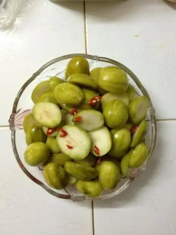Hình ảnh Cóc non ngâm đường - 1kg đóng bịch