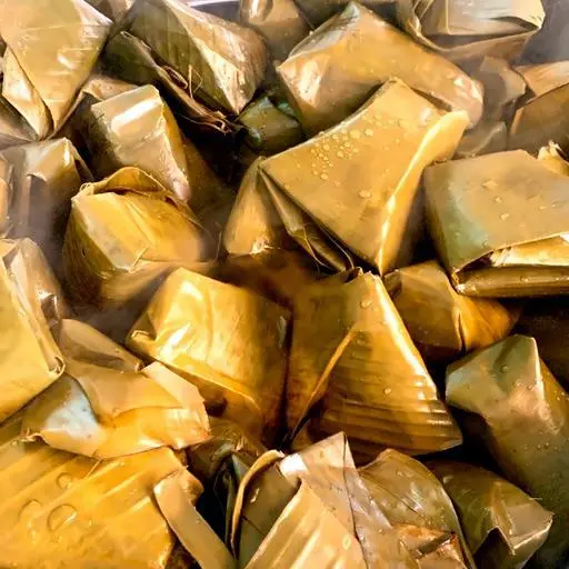 Hình ảnh Bánh giò gói lá