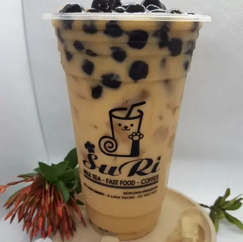 Hình ảnh Trà sữa Thái đỏ - trân châu - size L