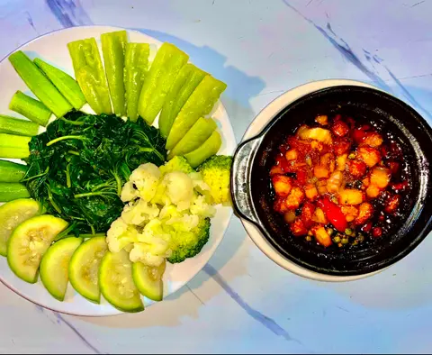 Hình ảnh Ngũ quả kho quẹt
