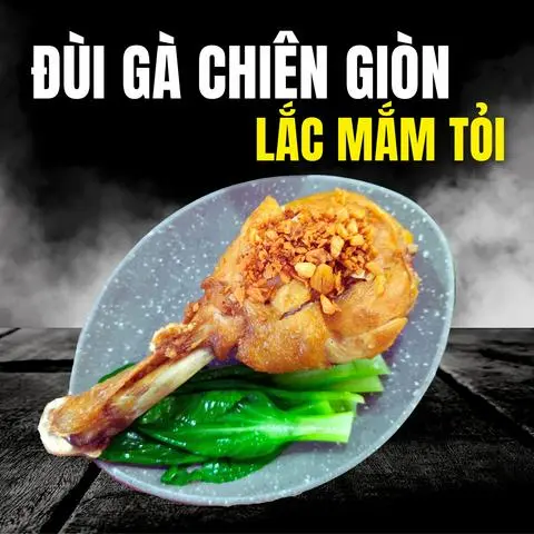 Hình ảnh Đùi gà mắm tỏi