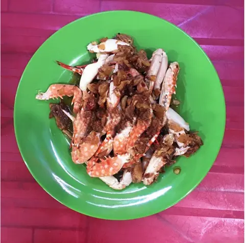 Hình ảnh Cành ghẹ xào tỏi