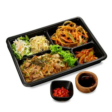 Hình ảnh Bento miến xào bò