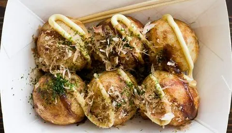 Hình ảnh Bánh bạch tuộc - 3 viên phô mai - 3 viên bạch tuộc