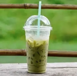 Hình ảnh Trà sữa thái xanh