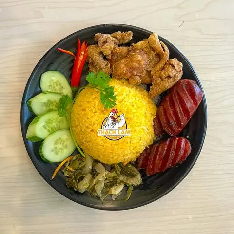 Hình ảnh Cơm lạp xưởng - da gà