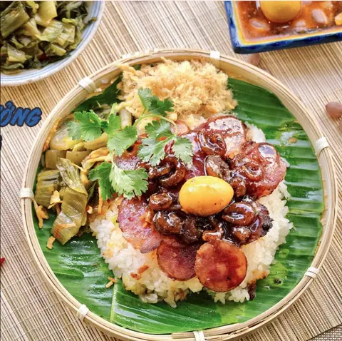 Hình ảnh Xôi lạp xưởng tôm khô
