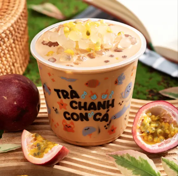 Hình ảnh Trà Sữa Chanh Dây