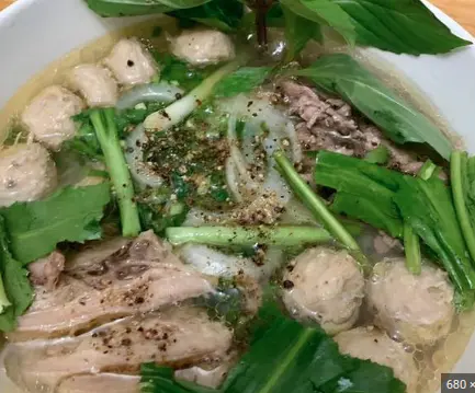Hình ảnh Phở bò viên
