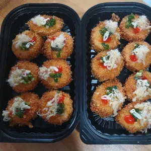 Hình ảnh Đậu hũ non chiên chà bông